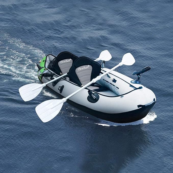 Universal Deluxe Kayak Seat Cushion with Storage Bag for Kayak,Padded Boat,SUP,Canoe,Fishing Boat,Seats with 4 Adjustable Straps