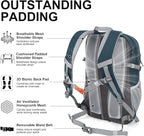 MOUNTAINTOP Hiking Backpack,Lightweight Travel Backpack for Men Women Outdoor Backpacking, Camping