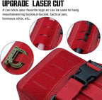 Upgrade Molle Rip Away Ifak Pouch, Tactical Small Belt First Aid Pouch Medical Utility EMT Pouch Only