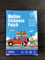 Motion Sickness Patches (14 Count) for Car and Boat Rides, Ships, Cruise and Airplane & Other Forms of Transport - Travel Essentials