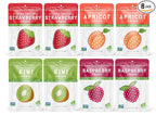 Nature’s Turn Freeze-Dried Fruit Crisps – Healthy, Gluten-Free, Crispy & Delicious, Plant-Based Snack, Ideal for Cereal, Smoothies, School Lunches, & On-the-Go, Sour Variety, Pack of 8 (0.53 oz Each)