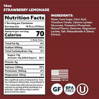 HOIST Premium Military Hydration Electrolyte Drink, Powerful IV-Level Hydration, Clinically Proven Performance Drink, Strawberry Lemonade, 16 Fl Oz (Pack of 12)