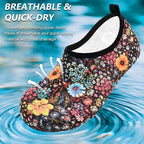 Deevike Water Shoes for Women Men Barefoot Quick-Dry Aqua Socks Slip-on for Beach Swim Surf Yoga Exercise