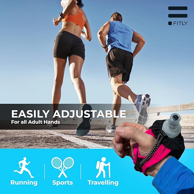 Soft Flask - Shrink As You Drink Soft Water Bottle for Hydration Pack - Folding Water Bottle Ideal for Running, Hiking, Cycling, Climbing & Rigorous Activity