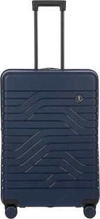 Bric's 28" Expandable Spinner Suitcase - Travel Luggage with TSA-Approved Lock and Hard Shell Exterior - B|Y Ulisse - Ocean Blue