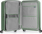 Traveler's Choice Pagosa Hardshell Expandable Luggage with Spinner Wheels, Green, 30-Inch Large