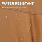 EVER ADVANCED 10 Person Camping Blackout Tent, Multi Room Tent for Family, Large Tents with Rainfly and Carry Bag, 2 Doors, Water-Resistant, 14ft x 10ft x 84in