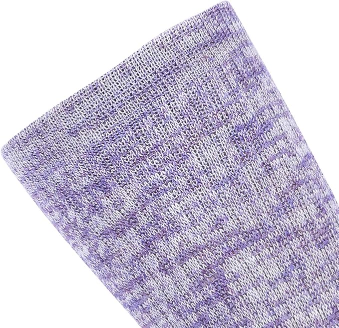 EnerWear 4 Pack Women's Merino Wool Outdoor Hiking Trail Crew Sock