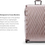 TUMI - 19 Degree Lite 4 Wheel Luggage - Lightweight and Highly Durable, Modern Contour, Hard Shell Men's and Women's Suitcase - 30" Extended Trip Packing Case, Blush