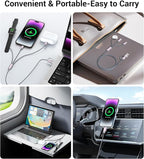 Temdan for Travel Essentials,3 in 2 USB C Cable for Apple Watch Charger/iPhone 17 Charger/Lightning,Multi Charging Cable Cord,Vacation Camping Essentials,Portable Designed for iWatch &iPhone 16-12-4FT