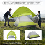 Naturehike Cloud-Up 1 Person Tent, Lightweight Backpacking Tents for One Man, Waterproof Ultralight One Person Tent for Camping Hiking Backpacking