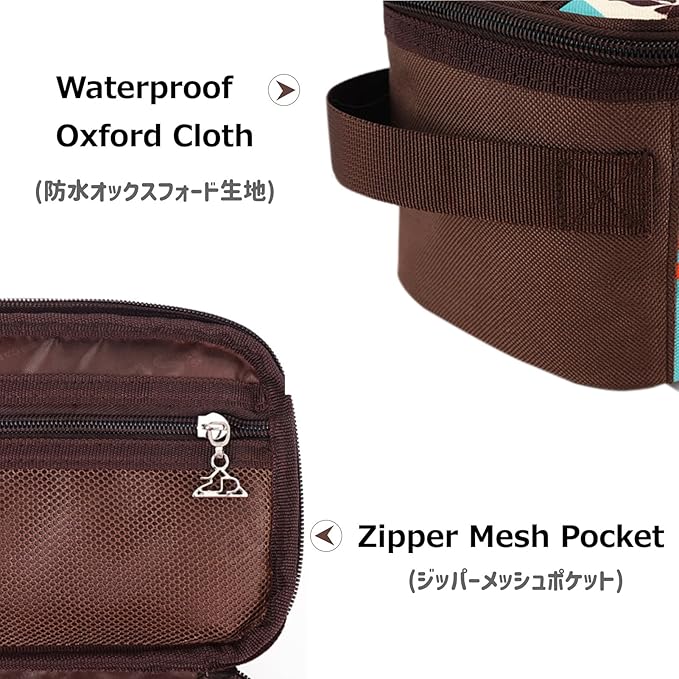 Azarxis Camping Cooking Utensils Organizer Bag Travel Storage Bag Portable Small Stuff Case for Storing Flatware Cutlery Digital Accessories Cosmetics Makeup Brushes