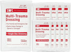 Ever Ready First Aid Multi-Trauma Sterile Non-Woven Dressing 12” x 30” - 10 Count