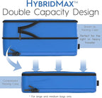 4-Piece Deluxe Compression Packing Cubes Travel - Maximize Space In Luggage With Double Capacity Design, Luxury Compressible Packing Cubes For Travel, Large, Small, & Medium Set