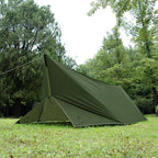 FREE SOLDIER Camping Tarp Waterproof Portable Multifunctional Outdoor Camping Traveling Awning Backpacking Shelter Rain Tarp (Dark Green 13×13ft)