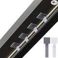 LX IntMfr. Hook and Loop Cable Ties, Self Adhesive Hook and Loop Cable Straps, Sticky-back Cord Organizer, Cable Clip, Household & Office Essentials, 40Pcs per Pack