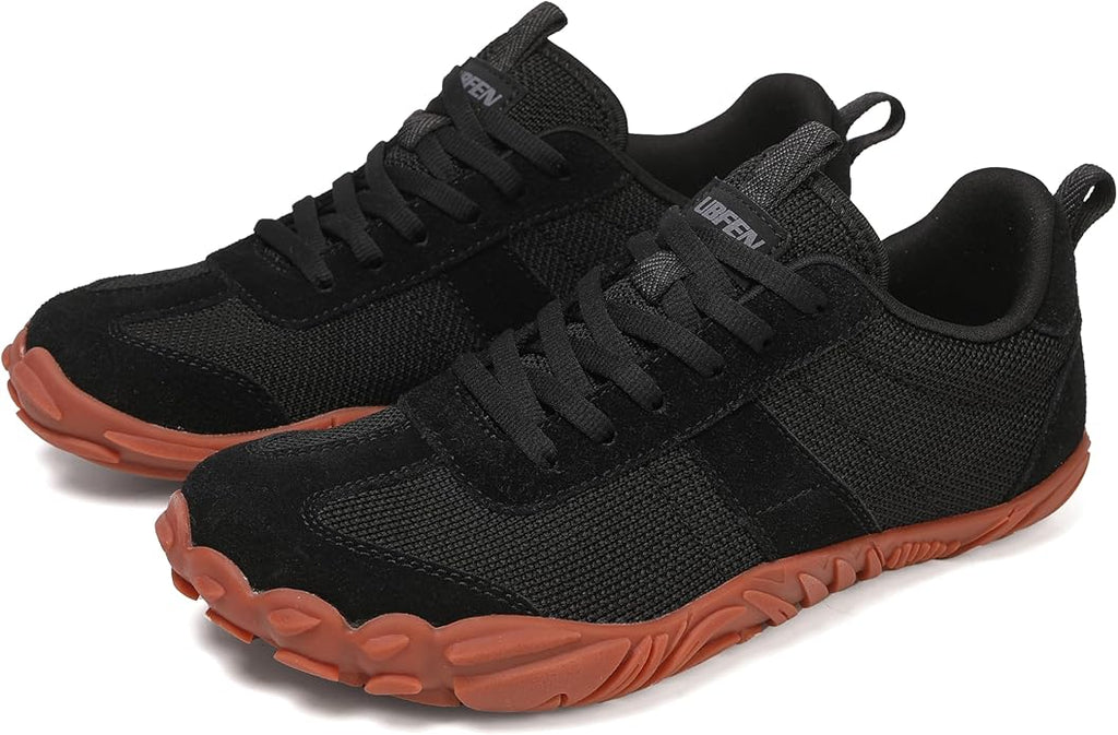 UBFEN Sneakers Barefoot Shoes for Womens Mens Minimalist Trail Running Hiking Comfortable Walking