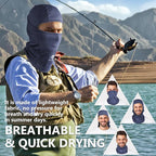 Balaclava Face Mask Sun UV Protection Breathable Full Head Mask for Men Women Skiing Cycling