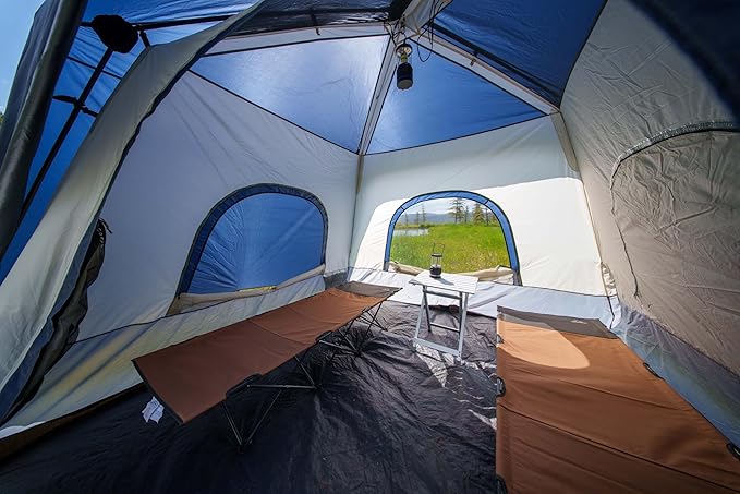 Caddis Rapid 4/6-Person Pop Up Tent for Easy Setup, 4/6 Person Capacity for Camping, by Caddis Sports Inc.