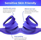 Hydrating Sleep Mask (2ND GEN) for Dry Eye - Optometrist Recommended for Dry Eye Relief, Protects from Dust and Drafts, Preserves Drops, Comfortable & Lightweight