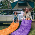 Tudomro 2 Pcs Camping Sleeping Bag for Adults, Lightweight Packable Waterproof Camping Gear Equipment to Keep Warm for Spring Summer Fall Indoor Outdoor Backpacking Hiking Travel