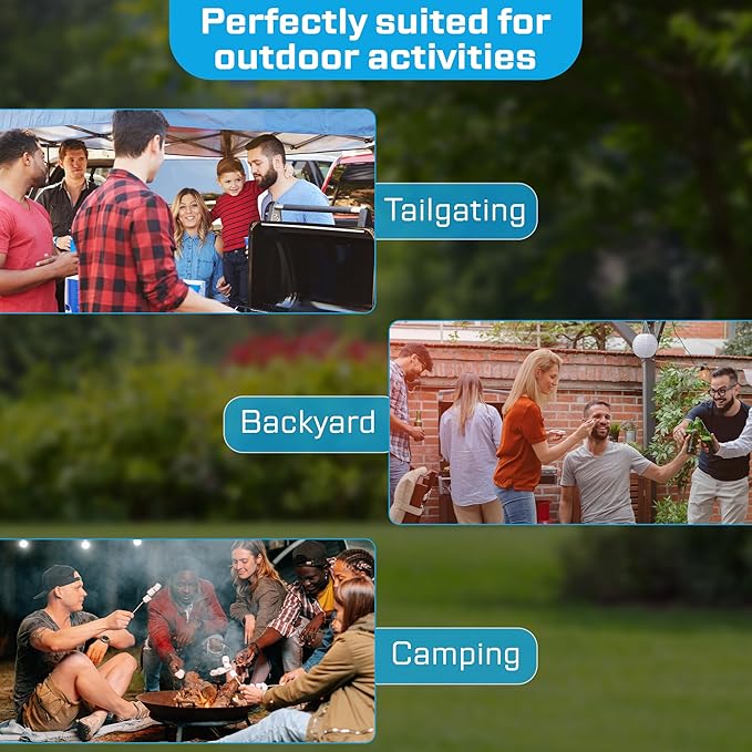 50,000 BTU High-Pressure Propane Burner - Adjustable Single Burner Propane Stove with CSA Certified 10PSI Regulator for Outdoor Camping, Backyard Cookouts, Tailgating, Fishing, and Hunting