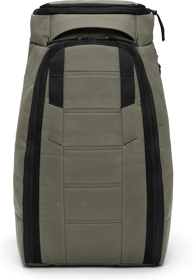 Db Journey The Hugger Backpack - Durable Travel Backpack with Laptop Compartment & Pockets for Work, Luggage Backpack with Roller Bag Hook Up System, 20L - Forest Green