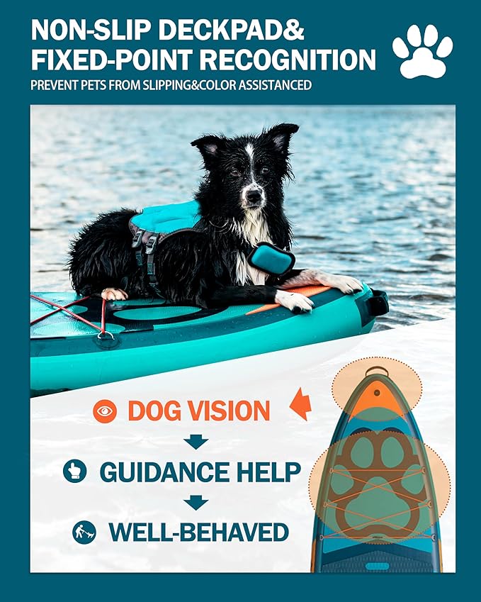 Bigfly 11'6×35" Super Wide Inflatable Stand Up Paddle Board, Ultra Stable Wide SUP for 2+1 People/Family/Big Size, 100L Backpack, All-Round Sup Board, US Big Fin