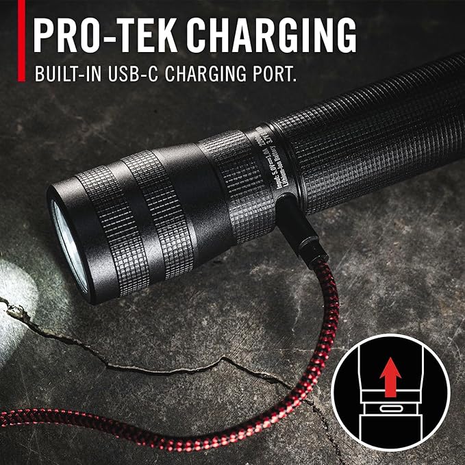 Coast G60R 1000 Lumen Waterproof Rechargeable LED Flashlight, 2-Pack