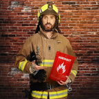 Crystal Lemon Fire Blanket 8-Pack, Home and Kitchen Fire Safety Blankets, Heavy-Duty, Large Fire Retardant Covers Made of Durable Glass Fiber, CL-Fire-01