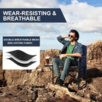 Directors Chair, Camping Chairs for Adults, Heavy Duty Side Table, Lawn Chairs with Side Pockets Carry Straps