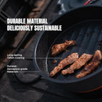 Nomad Cooking System, Electric Camping Stove 200-1000W with Pan & Pot, 120V Portable Outdoor Cooking Gear Set, Windproof Cookware for RV, EV, Overland, Vanlife, Car Camping