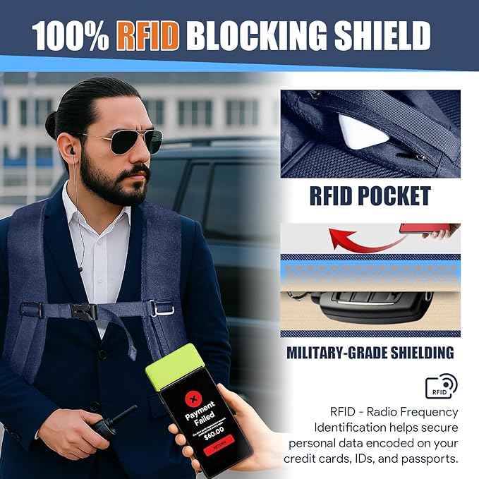 Travel Laptop Backpack, Expandable 40-50L Travel Backpack, 17.3 Inch Carry on Large Luggage TSA Flight Approved Laptop Bag, Multiple Pockets TSA Friendly Water Resistant Business Bag for Men, Blue