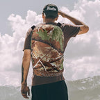 Backpack Rain Cover - Waterproof Lightweight Cover, Apply to Cycling/Hiking/Mountain Climbing (30-40L, M, Leaf Camo)