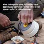 Sea to Summit Frontier Ultralight Collapsible Camping Kettle, 1.1 Liter