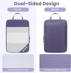 8 Set/6 Set/4 Set Compression Packing Cubes for Travel, Lightweight Vacation Travel Essentials, Travel Accessories for Suitcase Organizer Bags Set, Durable Luggage Organizer