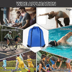 Drawstring Backpack 20Pcs Drawstring Bags, Draw String Back Bag Drawstring Bags Bulk for Sports, Gym, Travel, Swimming, Beach (6 Colors)