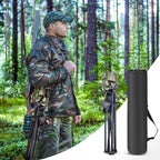 Extra Large Tripod Camping Chair with Backrest Portable Fishing Chair with Cup Holder Lightweight Folding Chair for Hunting, Hiking, Outdoor