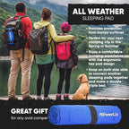 POWERLIX Camping Sleeping Pad - Ultralight Inflatable Camping Mattress Sleeping Mat for Backpacking, Hiking, Compact Lightweight Sleeping Pad for Camping, Inflation Bag/Repair Kit Included