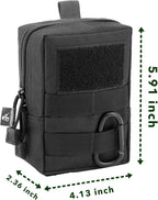 Molle Pouch Tactical Compact Water-Resistant Military Utility EDC Pouch Bag Camping Gear Waist Pack