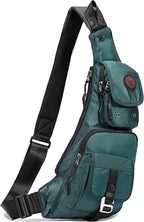 NICGID Sling Bag Chest Shoulder Backpack Crossbody Bags Casual Daypack for Men Women