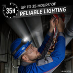 Energizer LED Headlamps PRO260 (16-Pack), IPX4 Water Resistant Headlamps, High-Performance Head Light for Outdoors, Camping, Running, Storm, Survival LED Light for Emergencies (Batteries Included)