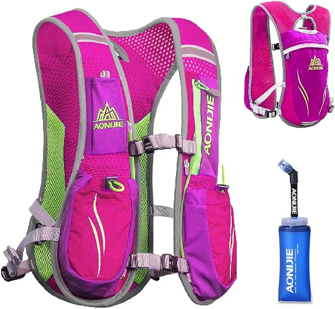 YAPJEB Hydration Vest - 5L Running Water Backpack for Trail, Marathon, Cycling, Hiking - Outdoors Pack