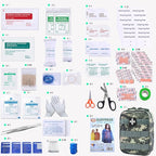 Carlebben EMT MOLLE Ifak Pouch Tactical MOLLE Medical First Aid Kit Utility Pouch ACU Camouflage