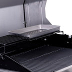 Charbroil Performance Series Convective 4-Burner with Side Burner Cabinet Propane Gas Grill, Stainless Steel - 463354021