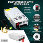 VAYALT DC 12V 83.3A 1000W Switching Power Supply, 110V/220V AC to DC Converter, Universal Regulated Switching, 12V Power Supply for CCTV Camera System, 3D Printer, LED Strip, Computer Project