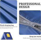 ECOOPRO Warm Weather Sleeping Bag - Portable, Waterproof, Compact Lightweight, Comfort with Compression Sack - Great for Outdoor Camping, Backpacking & Hiking-83 L x 30" W Fits Adults