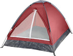 2 Person Camping Tent with Rain Fly and Carrying Bag – Lightweight Outdoor Pop Up Tents for Camping Essentials, Music Festivals, Backpacking, Hiking, or Beach Shelter by Wakeman Outdoors
