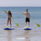 Inflatable Paddle Board for Adults with Accessories Included, Oar, Fins, Pump. Stand Up Paddleboard Great Stability and Resistance. 10’ x 33" x 5.9", Maximum Load 286 lb