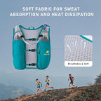 N NEVO RHINO Running Hydration Vest for Women 1.5L Water Bladder Backpack 5L Small -Lightweight Breathable Hydration Vest for Hiking Trail Running Cycling Marathon for Women